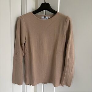 Topman Tan Long Sleeve Sweater